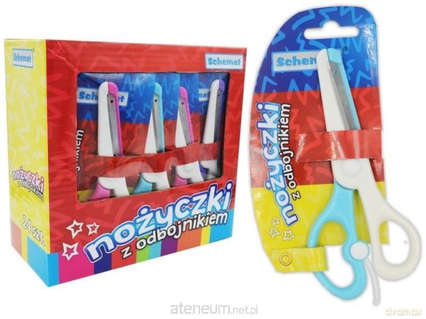 Nożyczki z odbojnikiem (24 szt)