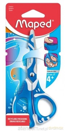 Nożyczki Zenoa fit 13 cm niebieski