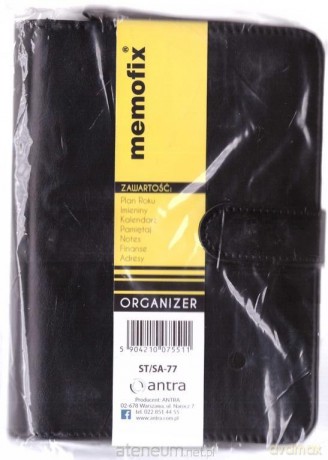 Organizer Memofix B6 ST/SA 77 czarny
