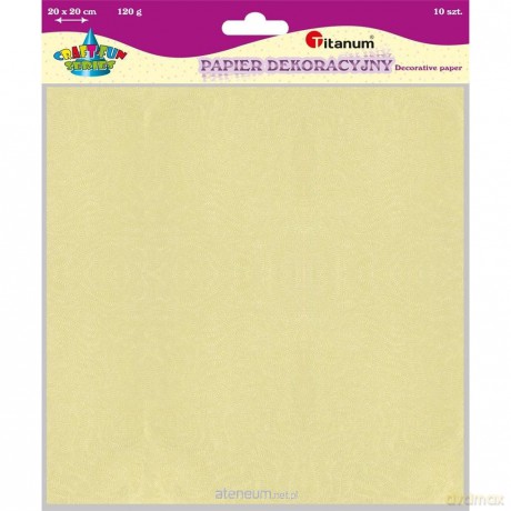 Papier dekoracyjny tłoczony centipede mix 10 szt