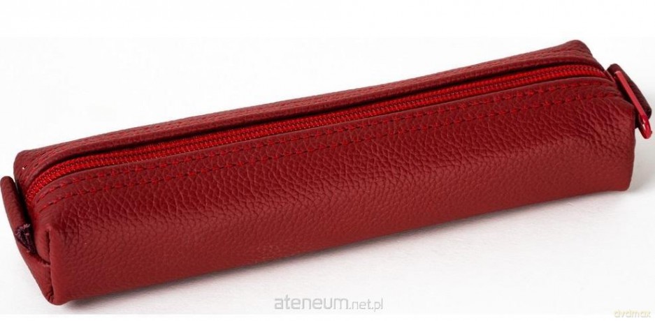 Piórnik etui 20x3,5x4 cm czerwony