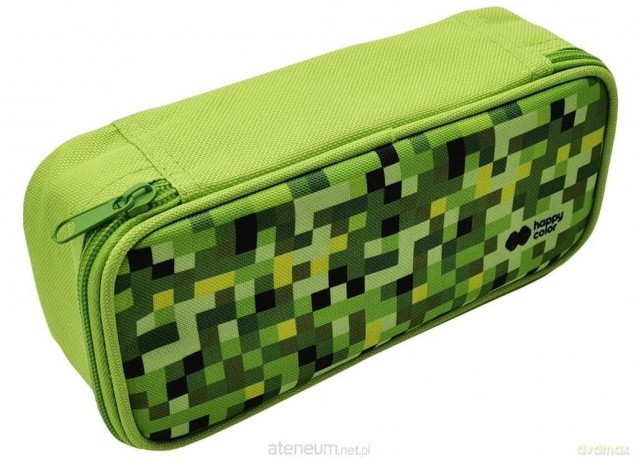 Piórnik saszetka Pixi green prostokąt