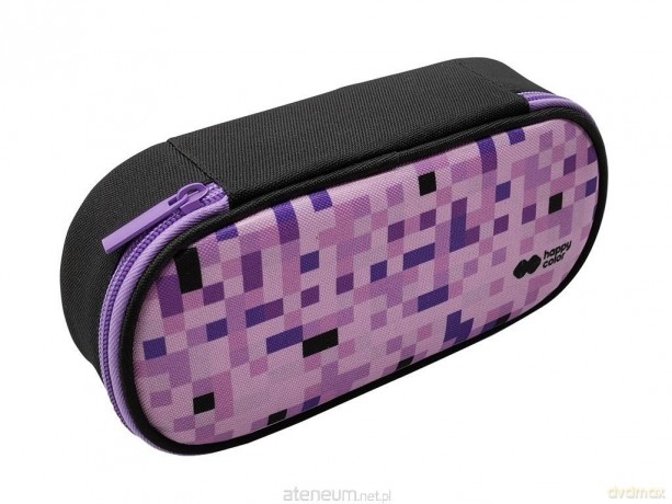 Piórnik saszetka Pixi violet owalny z zamkiem
