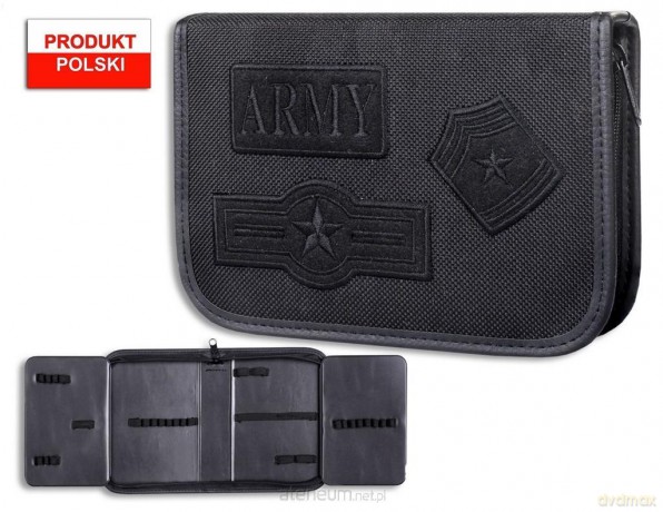Piórnik szkolny WAR-1099 Czarny