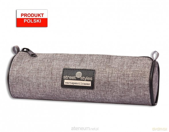 Piórnik szkolny WAR-1131 Szary