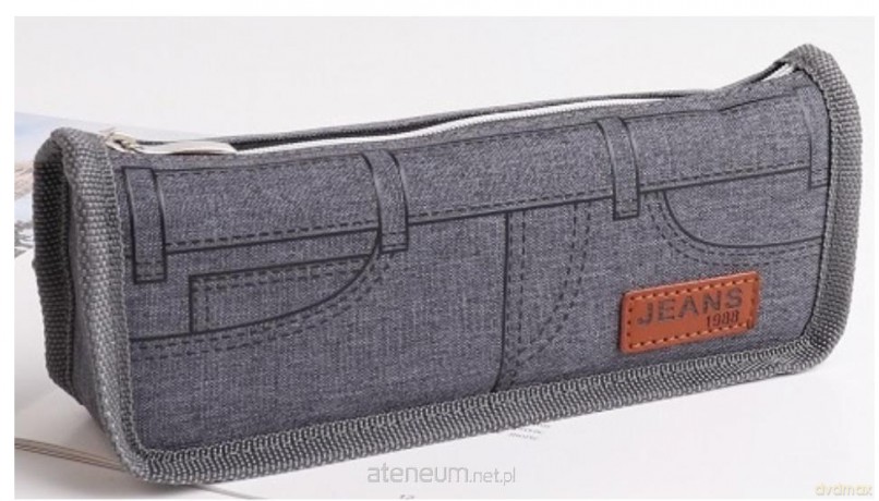 Piórnik tuba mała Jeans