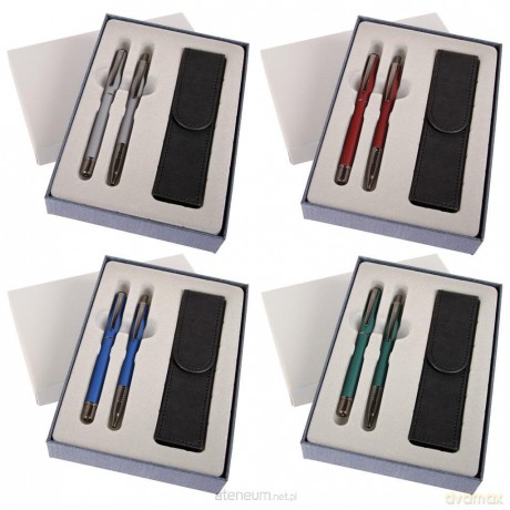 Pióro kulkowe + długopis Winner Tytan w etui ES