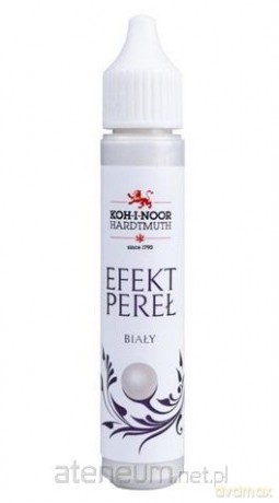 Pisak z efektem perłowym biały 30 ml