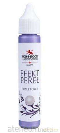 Pisak z efektem perłowym fioletowy 30 ml