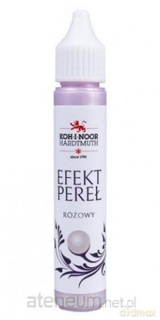 Pisak z efektem perłowym różowy 30 ml