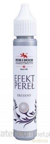 Pisak z efektem perłowym srebrny 30 ml