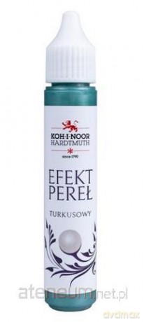 Pisak z efektem perłowym turkusowy 30 ml