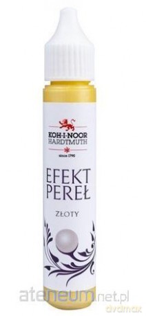 Pisak z efektem perłowym złoty 30 ml