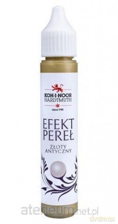 Pisak z efektem perłowym złoty antyczny 30 ml