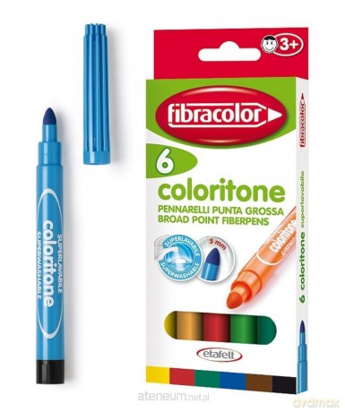 Pisaki Coloritone 6 kolorów