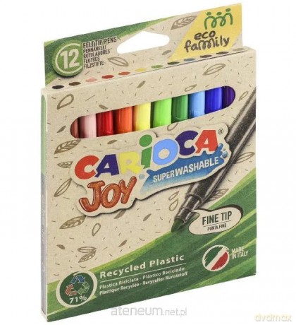 Pisaki EcoFamily Joy 12 kolorów