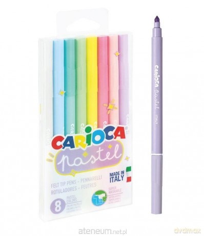 Pisaki Pastel 8 kolorów