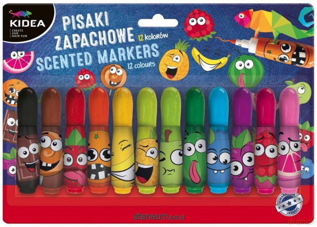 Pisaki zapachowe A 12 kolorów