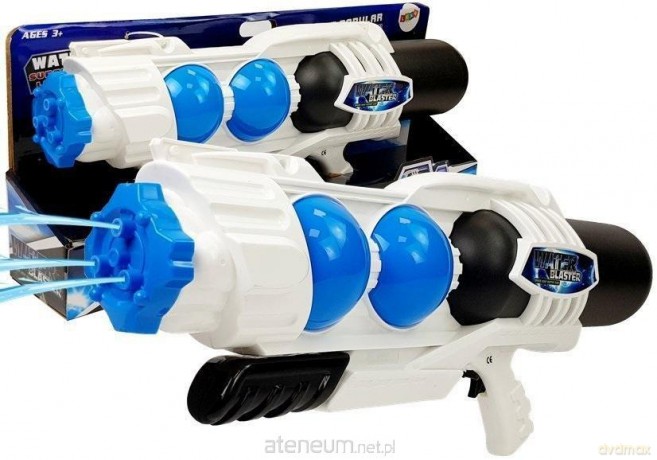 Pistolet na wodę czarno biały 60 cm