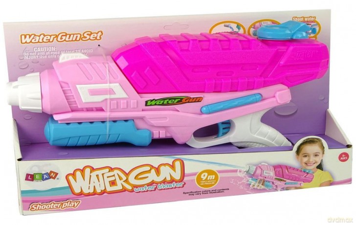 Pistolet na wodę Zasięg 9m