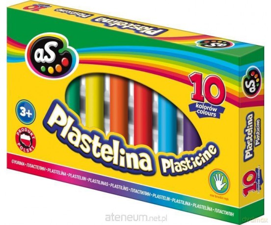 Plastelina 10 kolorów