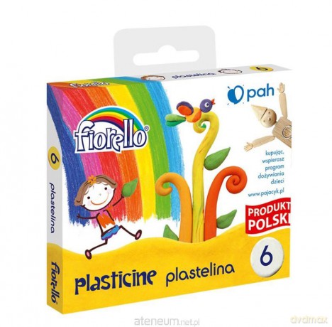 Plastelina 6 kolorów