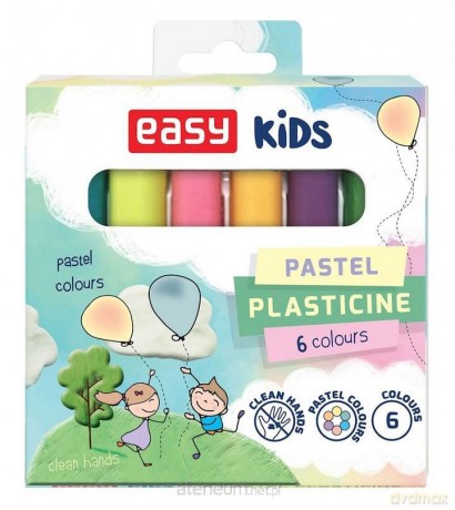 Plastelina COL-006-P 6 kolorów