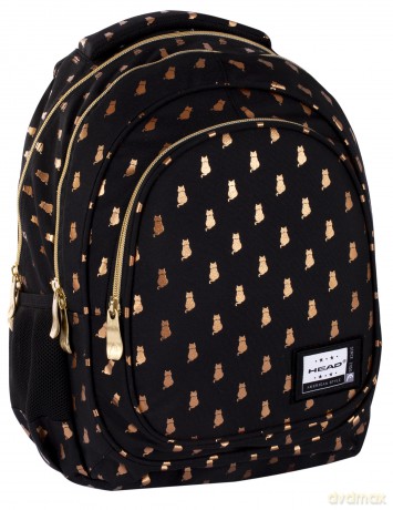 Plecak szkolny HEAD AB330 Golden Kitty