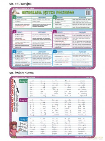 Podkładka edukacyjna 02 - Ortografia Języka Polskiego