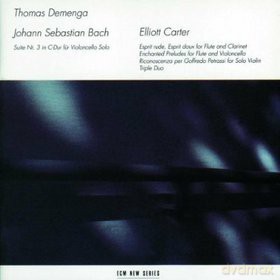 Demenga: Bach/Carter [CD]