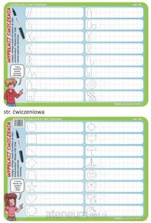 Podkładka edukacyjna 06 - Szlaczki