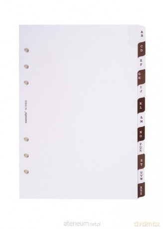 Przekładki Mem/A5/adresowe