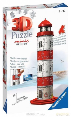 RAVENSBURGER 3D 54 el. Latarnia morska [PUZZLE]