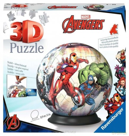 RAVENSBURGER 3D 72 Marvel Avengers [PUZZLE]