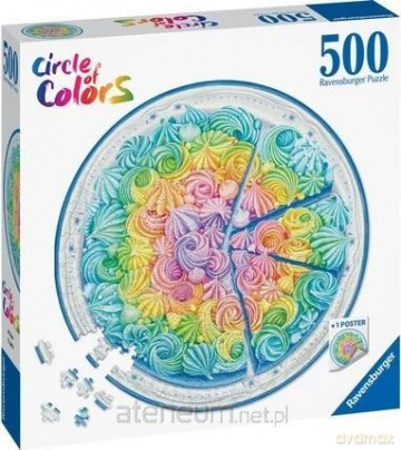 RAVENSBURGER 500 el. Paleta kolorów: ciacho [PUZZLE]