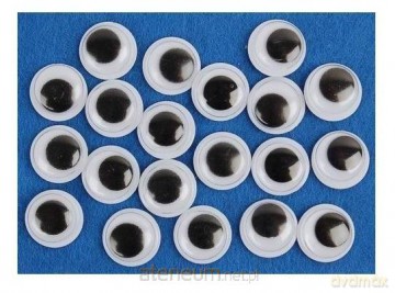 Ruchome oczka 10mm 20 szt