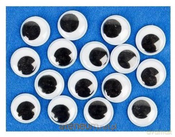 Ruchome oczka 15mm 24 szt