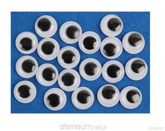 Ruchome oczka 8mm 24 szt