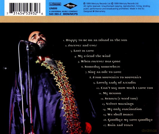 Demis Roussos: Universal Masters Collection [CD]