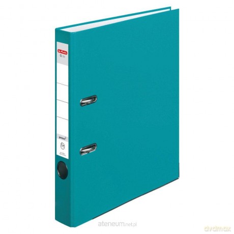 Segregator A4 5 cm PP turkusowy karaibski Q file