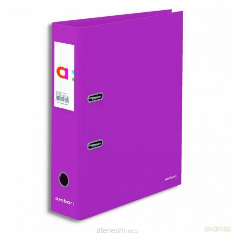 Segregator A4 7 cm z dźwignią fioletowy
