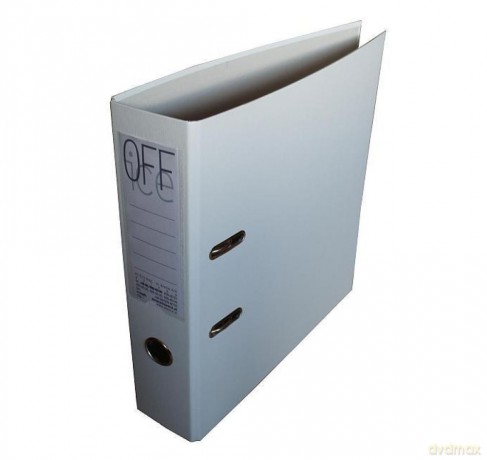 Segregator A4 7,5 cm matowy biały