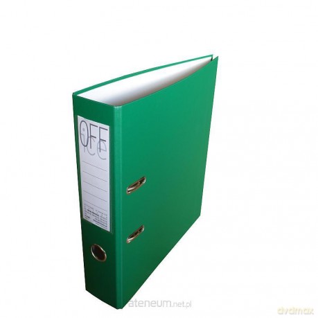 Segregator A4 7,5 cm matowy zielony