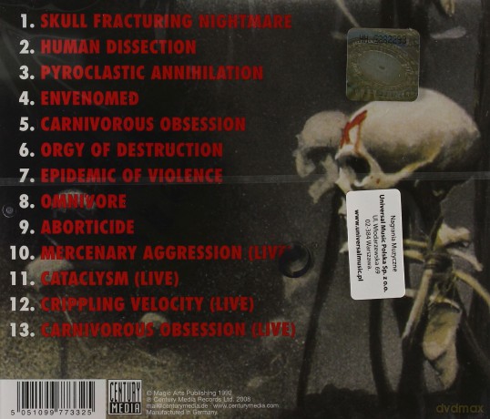 Demolition Hammer: Epidemic Of Violence (Re-Issue) [CD]