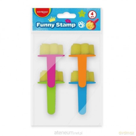 Stempel piankowy do malowania 4 szt