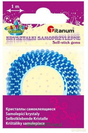 Taśma z kryształkami samoprzyl. 12mmx1m pomarańcz