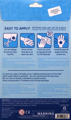 Tatuaże zmywalne Tattoo Palooza - Odkrywcy kosmosu