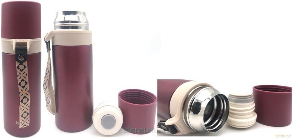 Termos próżniowy 350 ml Śliwkowy