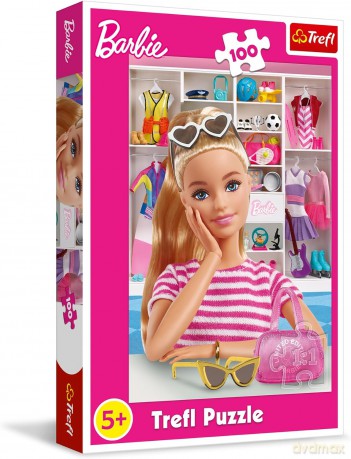 TREFL 100 el. Poznaj Barbie [PUZZLE]