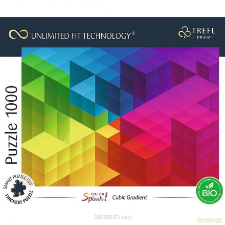 TREFL 1000 el. Color Splash: Cubic Gradient [PUZZLE]